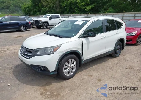 2013 Honda Cr-V Ex-L из США, поврежденный, VIN 5J6RM3H71DL028208